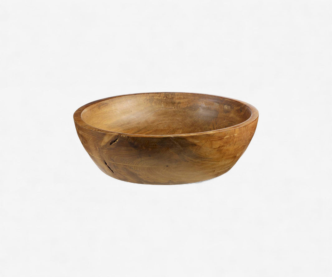 Teak Root Serving Bowl