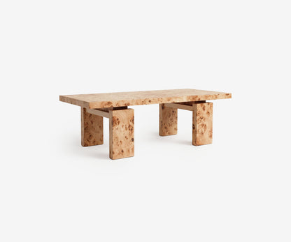 Aperture Burl Coffee Table