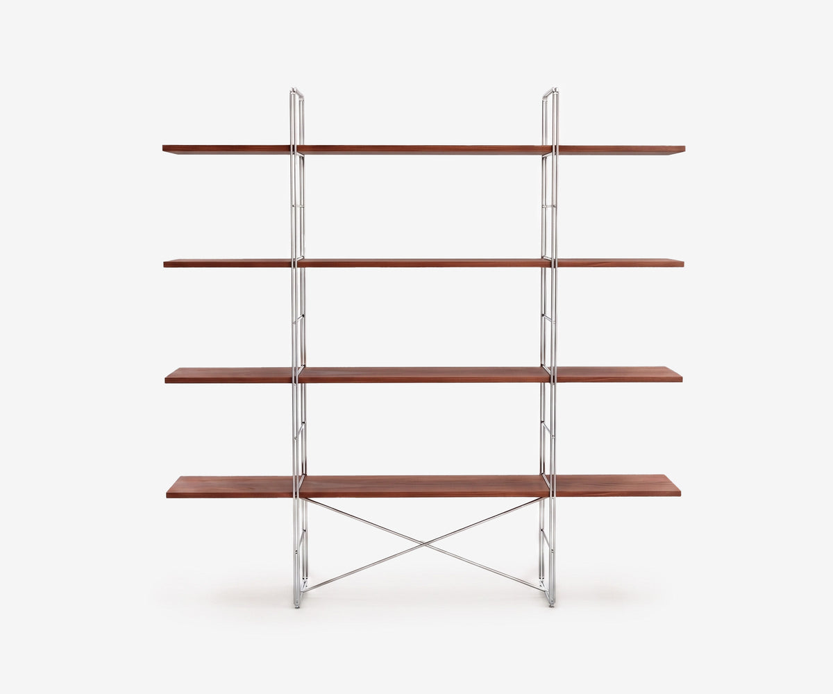 Arka Solid Wood Bookshelf, view 3