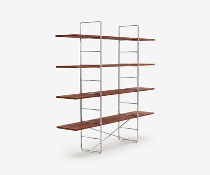 Arka Solid Wood Bookshelf, view 4