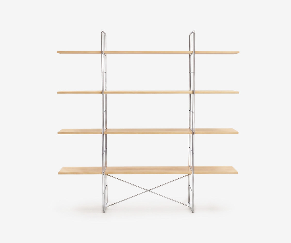 Arka Solid Wood Bookshelf, view 5