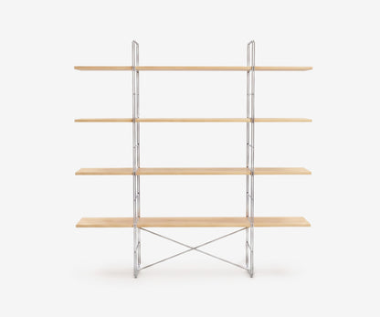 Arka Solid Wood Bookshelf, view 5