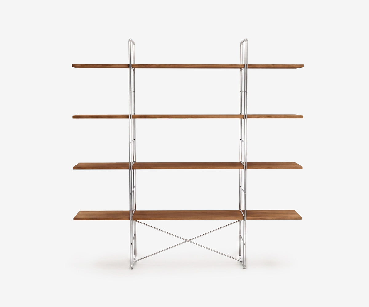 Arka Solid Wood Bookshelf, view 7