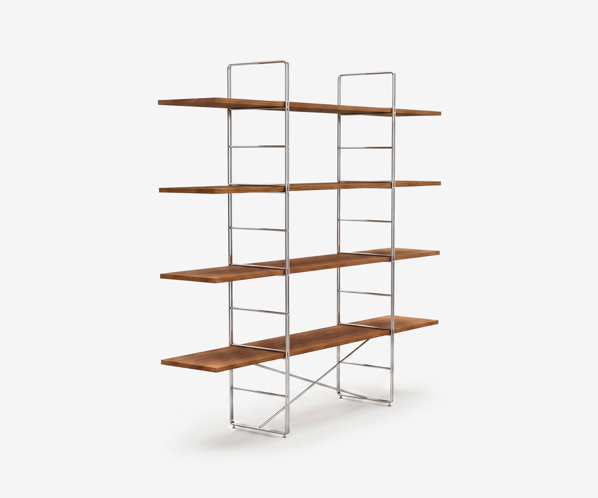Arka Solid Wood Bookshelf, view 8