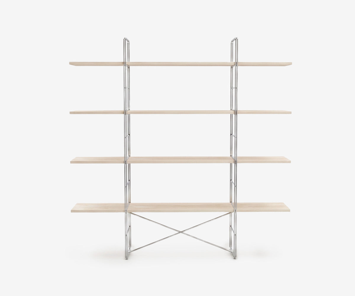 Arka Solid Wood Bookshelf, view 11