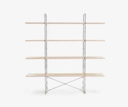Arka Solid Wood Bookshelf, view 11