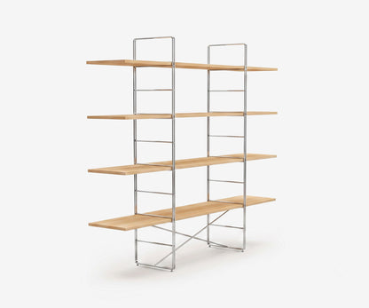 Arka Solid Wood Bookshelf, view 18