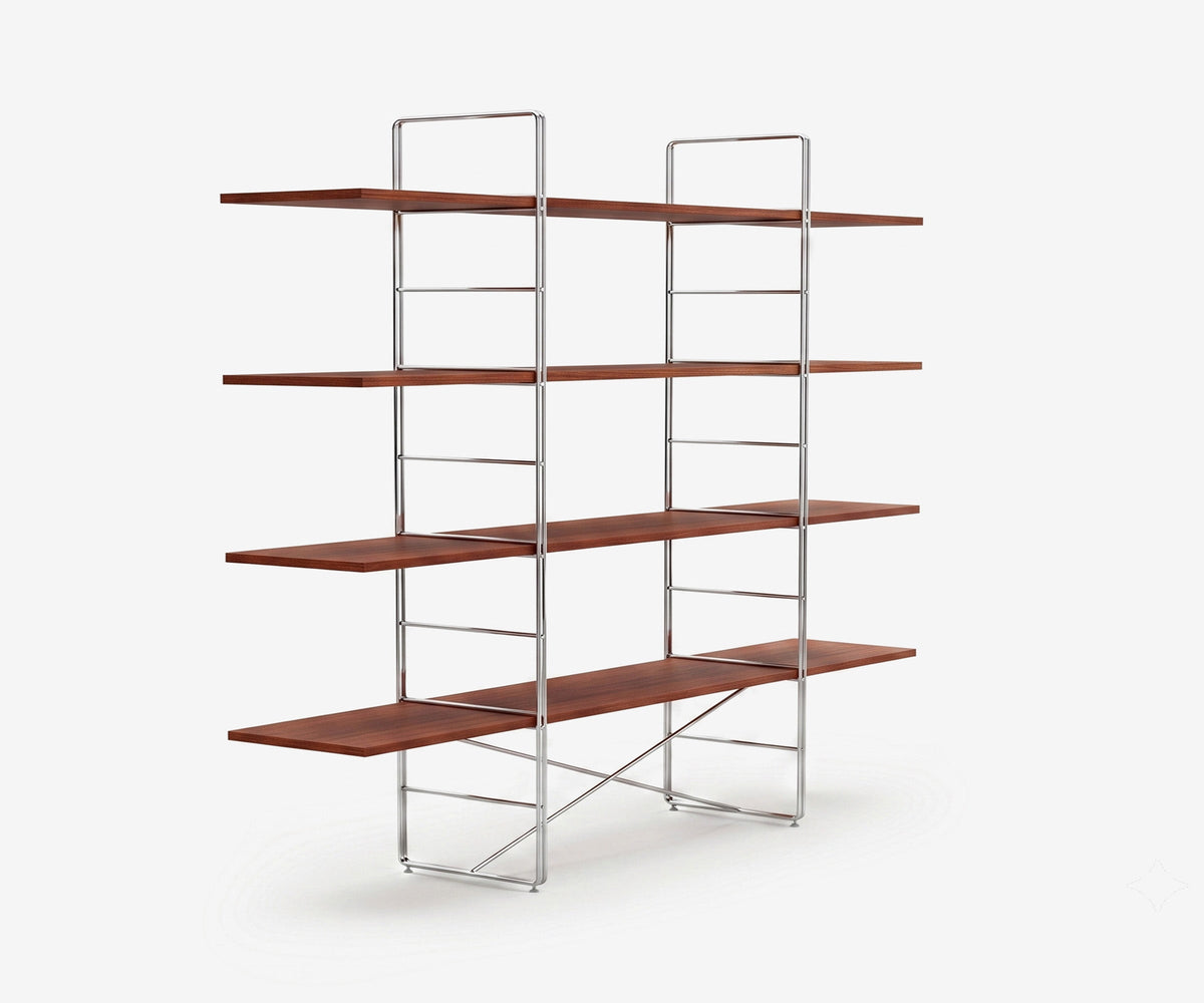 Arka Solid Wood Bookshelf, view 28