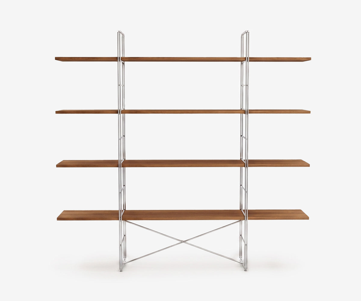 Arka Solid Wood Bookshelf