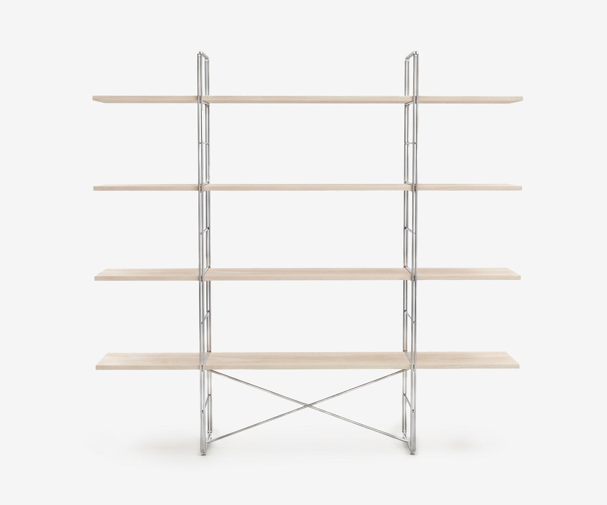 Arka Solid Wood Bookshelf