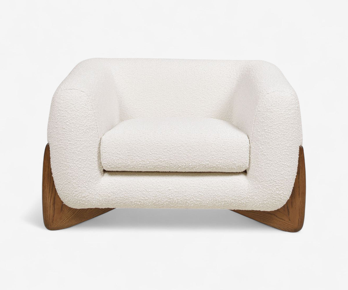 Brianza Boucle Oversized Armchair, view 2
