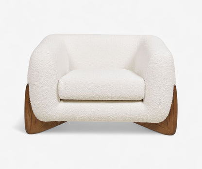 Brianza Boucle Oversized Armchair, view 2