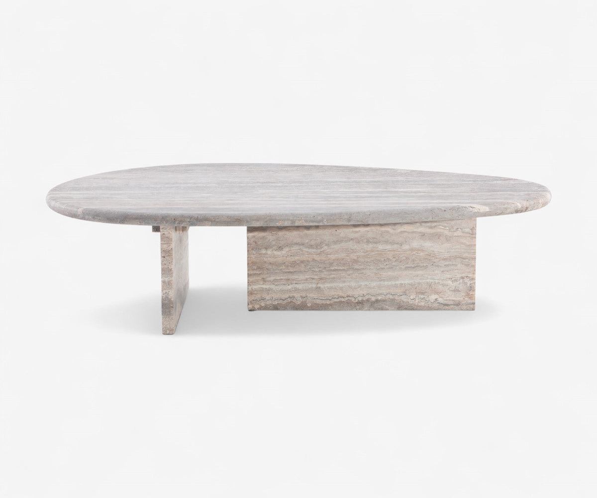 Cenere Travertine Coffee Table