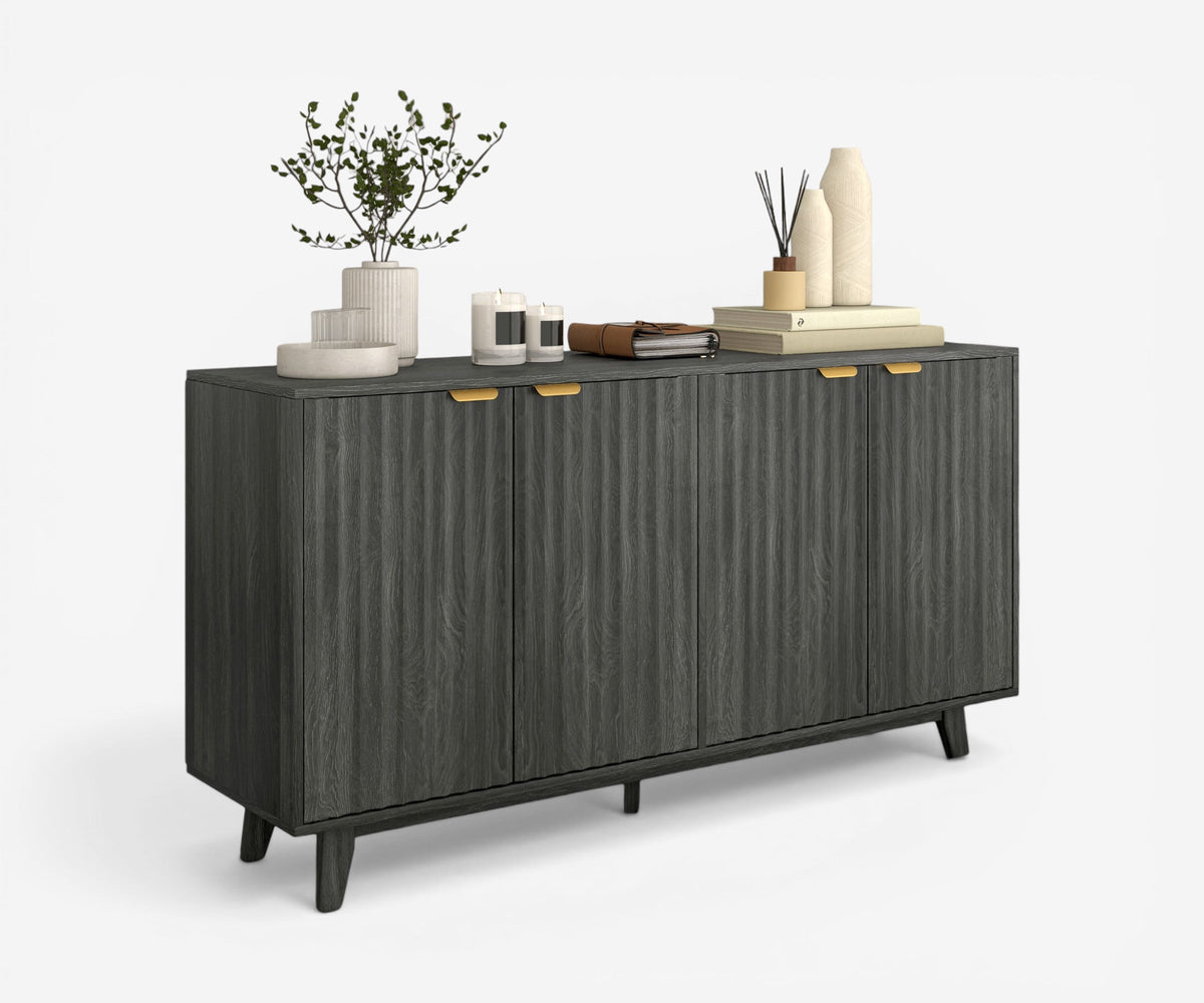 Rylan Fluted Sideboard, view 3