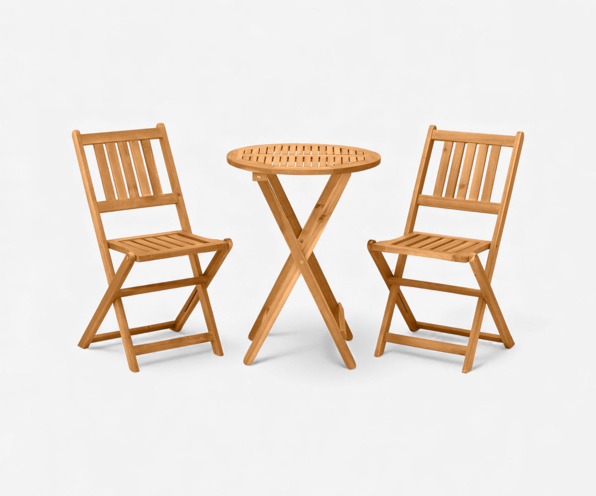 Terrace Wood Bistro Set, view 2