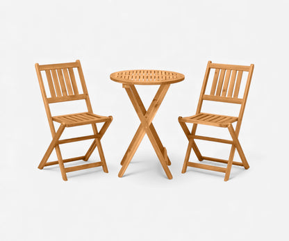 Terrace Wood Bistro Set, view 2