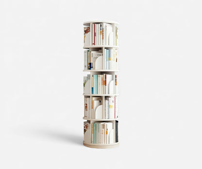 Scallop Rotating Bookshelf
