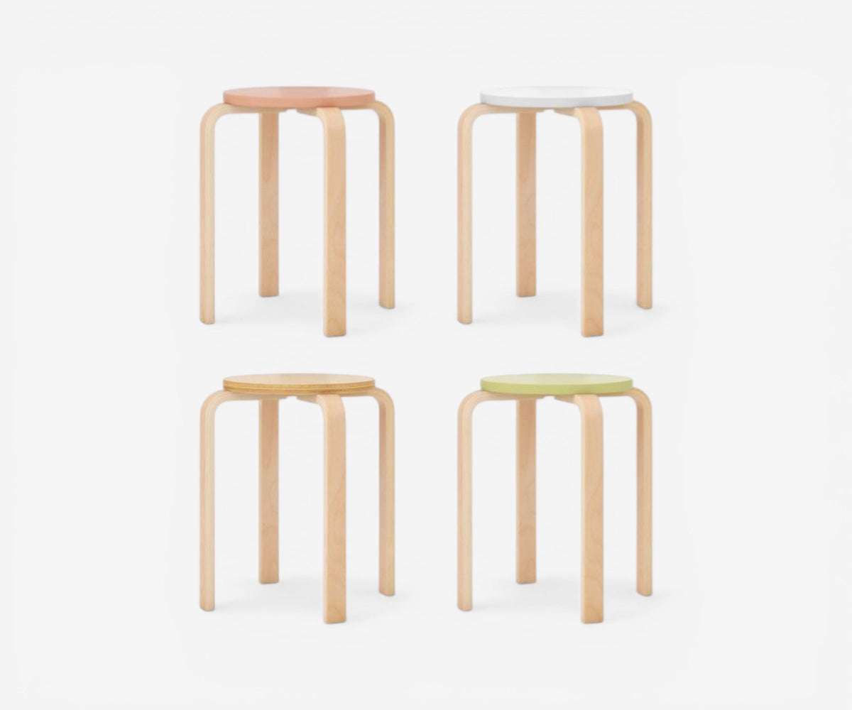 Arlo Bentwood Stool Set, view 4