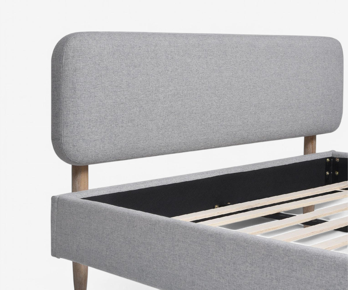 Low Profile Upholstered Bed Frame, view 4