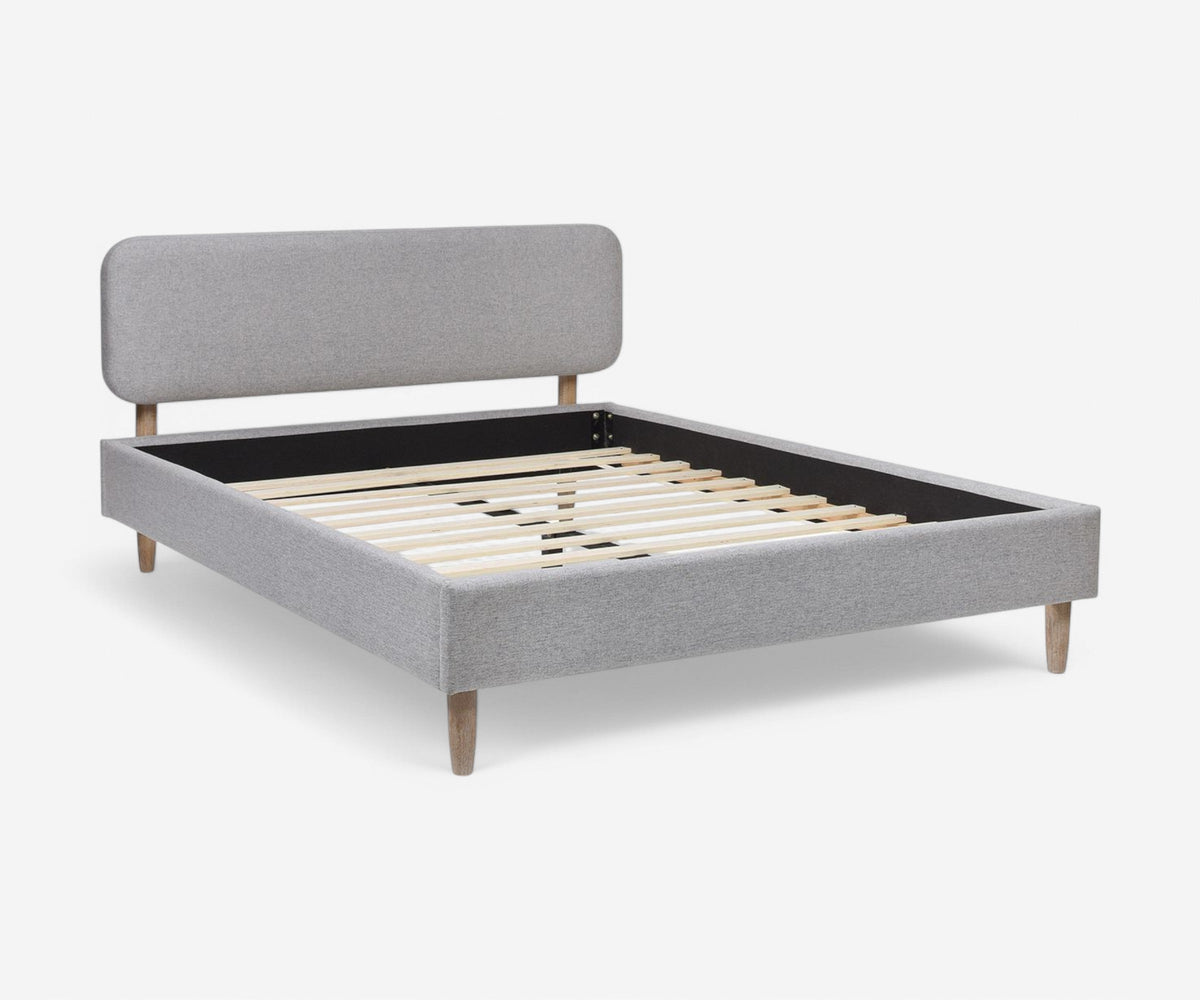 Low Profile Upholstered Bed Frame, view 3