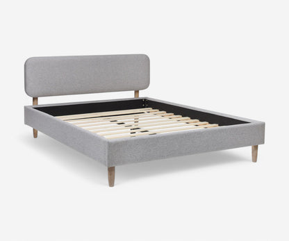Low Profile Upholstered Bed Frame, view 3
