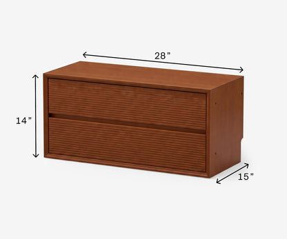 ShapeShift Solid Wood Modular Shelving, view 12