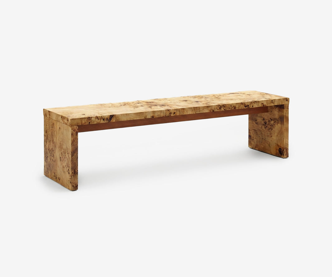 Fleming Burl Bench