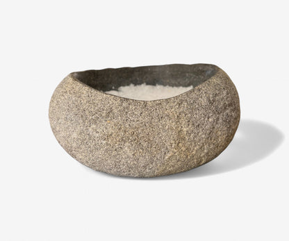 Carved River Stone Bowl, view 6