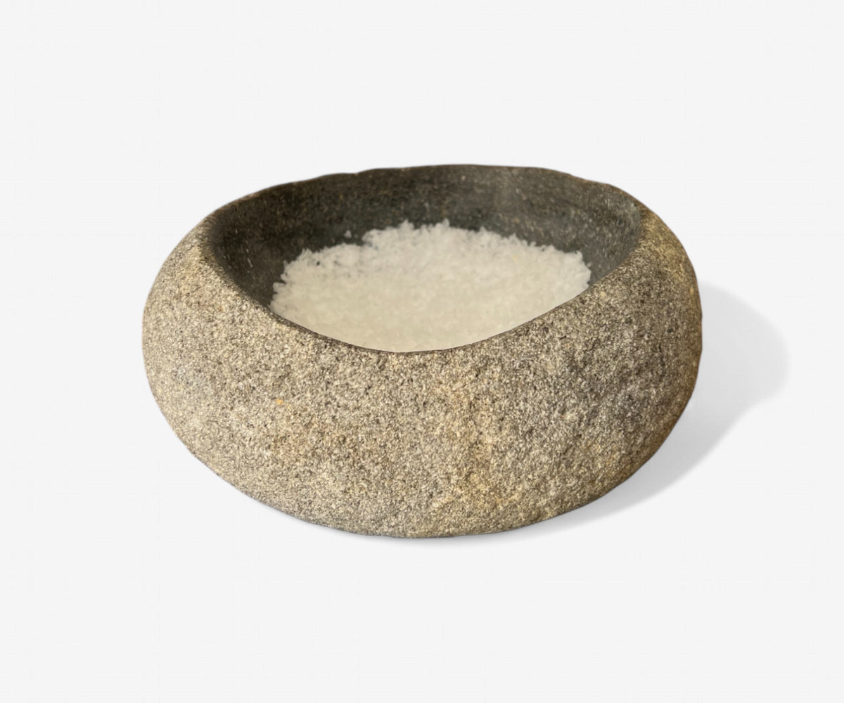 Carved River Stone Bowl, view 5