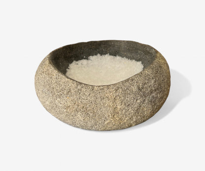 Carved River Stone Bowl, view 5