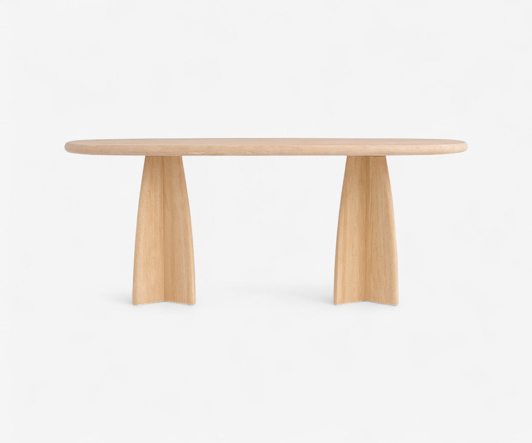 Isola Travertine Console