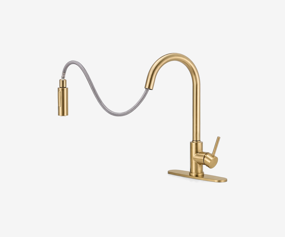 Kitchen Faucet with Pull-Down Sprayer, view 3
