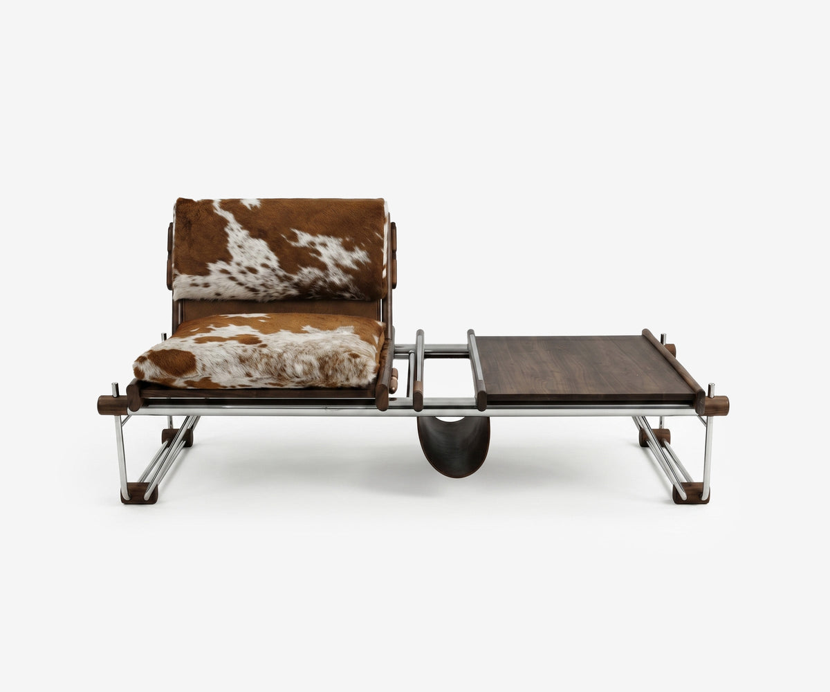 Lafer Lounge Chair and Side Table, view 2