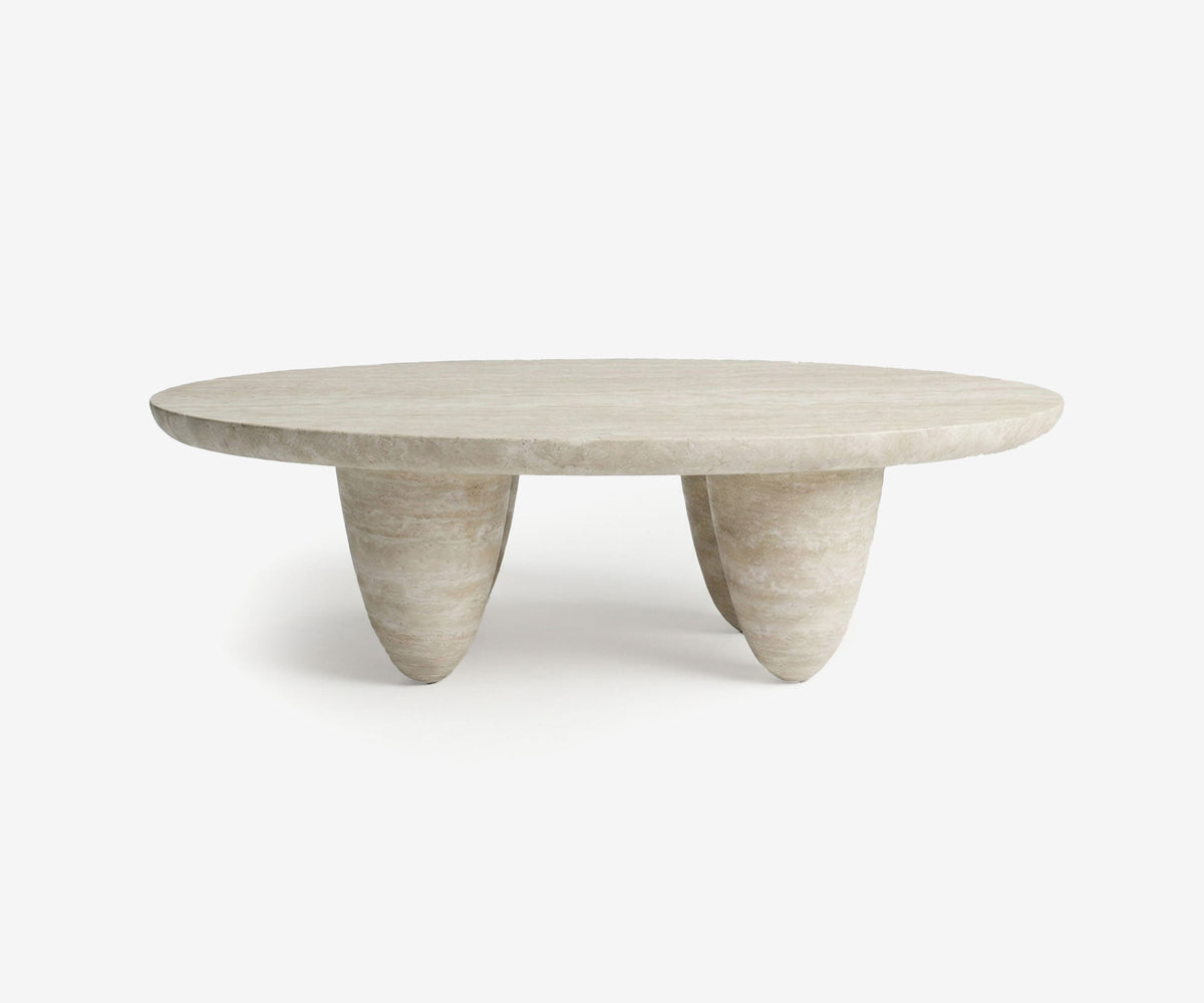 Lunara Stone Coffee Table, view 2