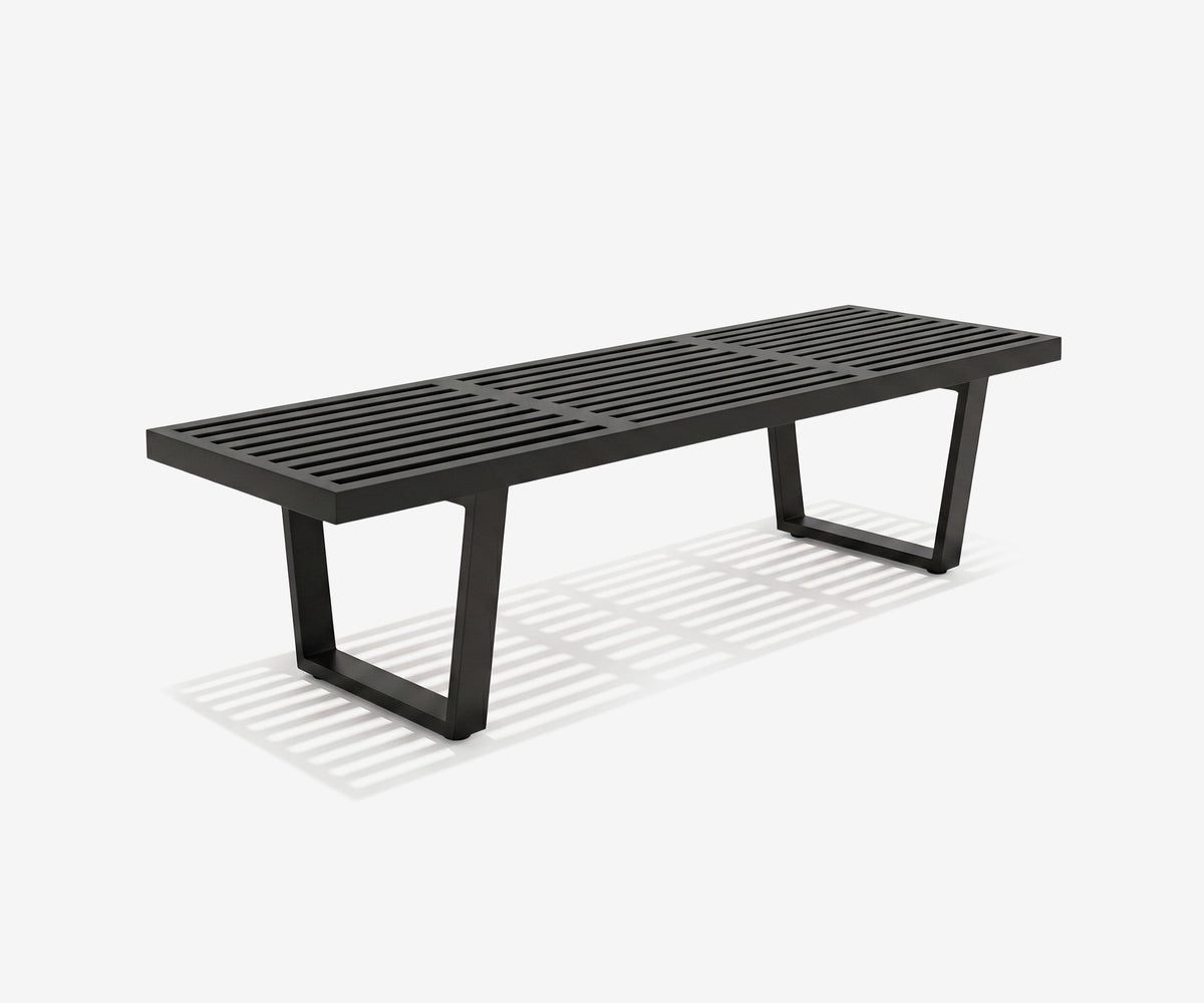 Mikkel Slatted Bench, view 4