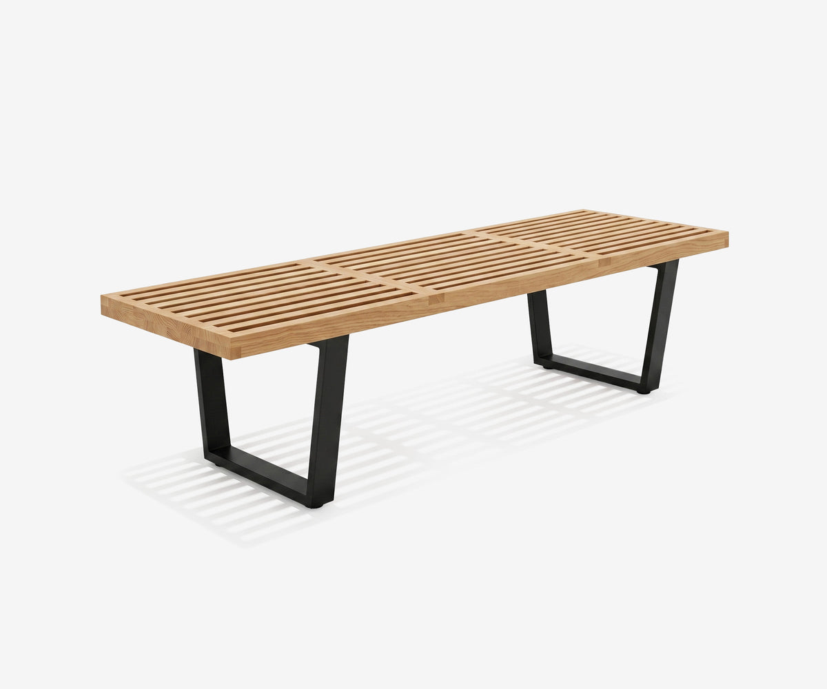 Mikkel Slatted Bench, view 6
