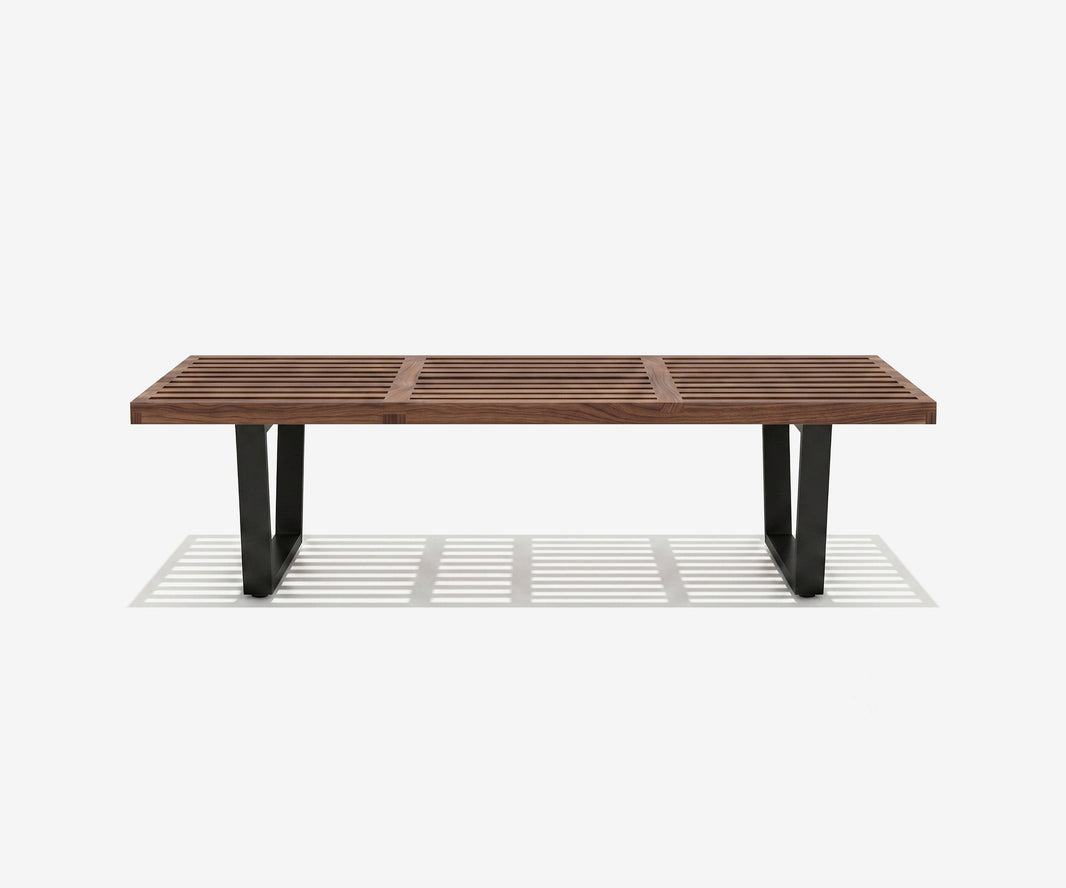 Mikkel Slatted Bench