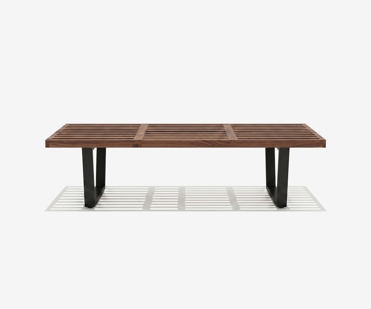 Mikkel Slatted Bench