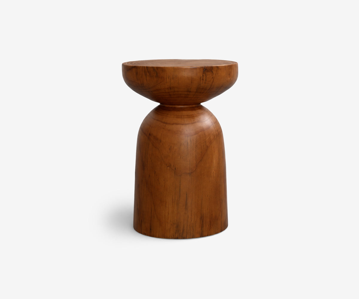 Pedestal Side Table, view 3