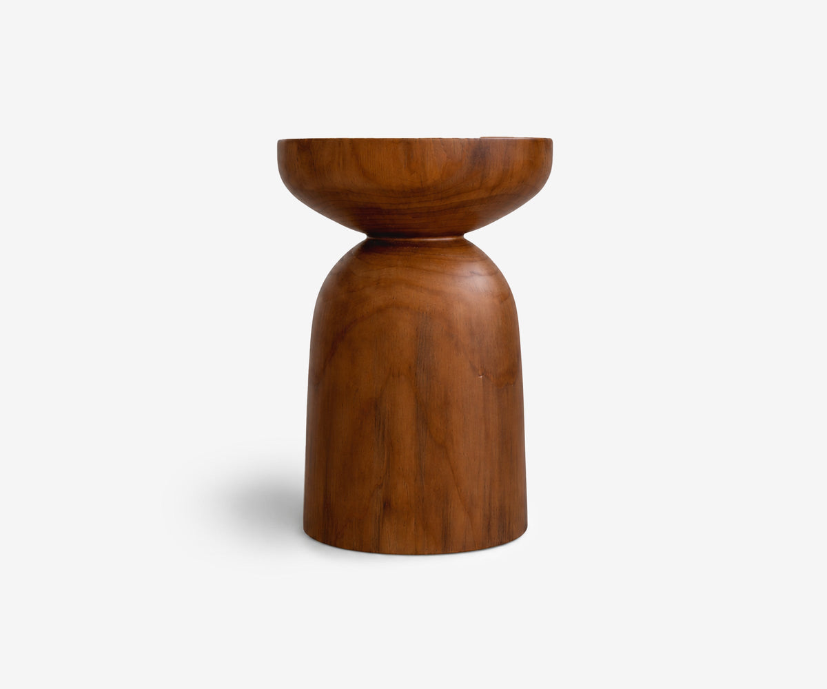 Pedestal Side Table, view 4