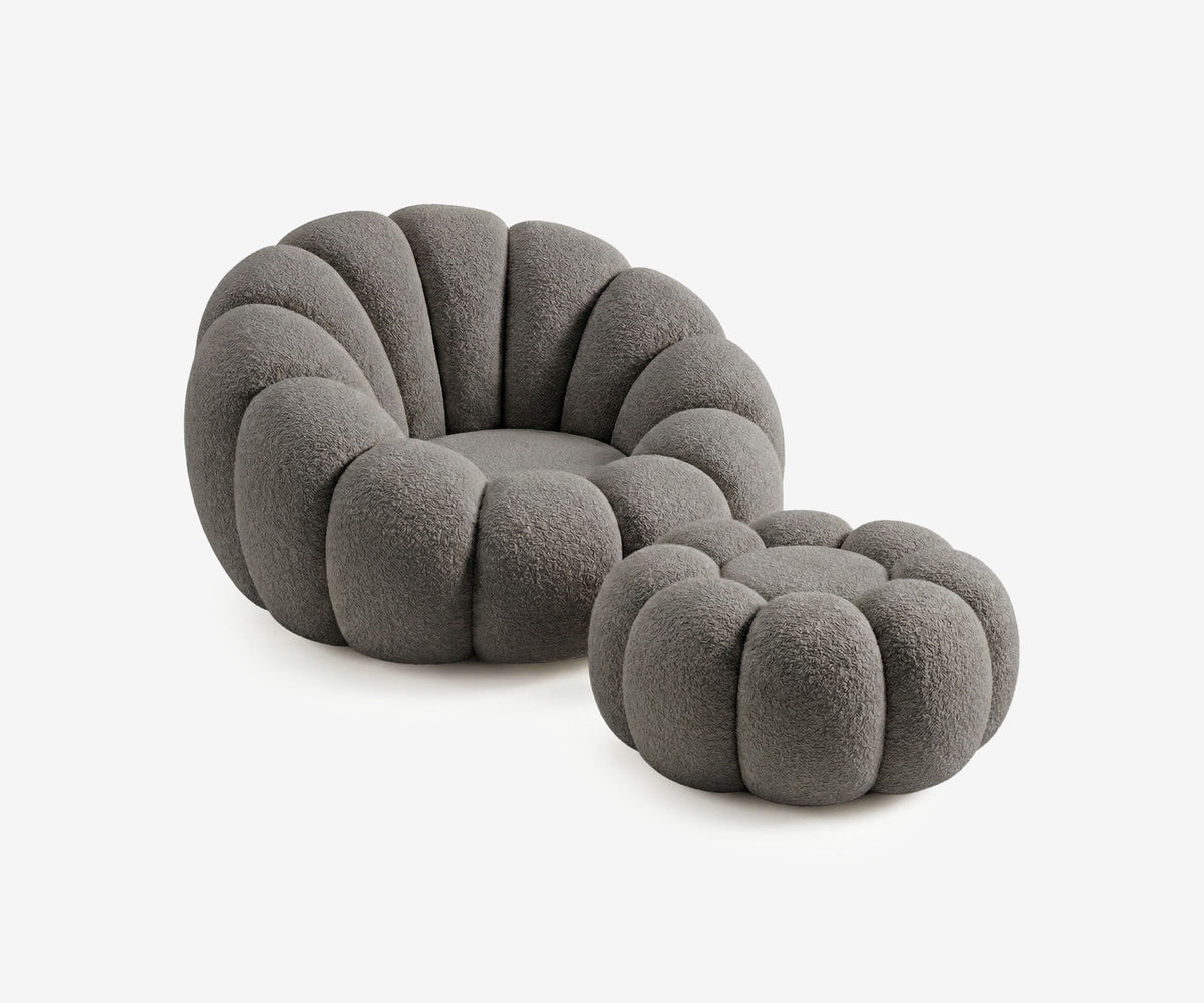 Pleat Lounge Chair, view 2