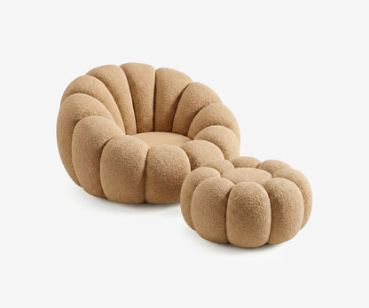 Pleat Lounge Chair, view 3