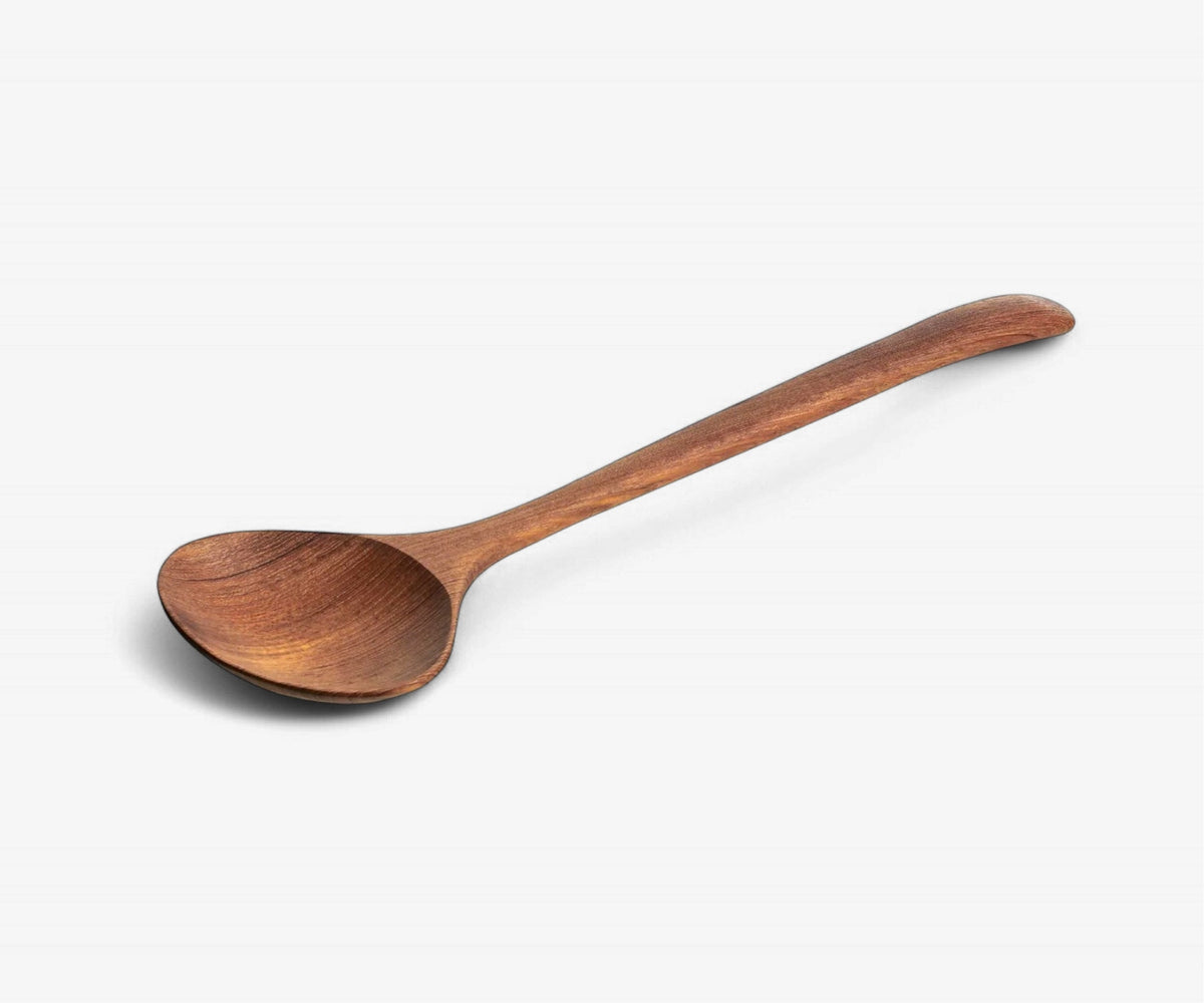 Teak Salad Servers, view 4