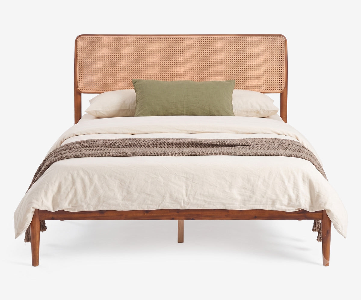 Rattan Woven Bed Frame, view 5