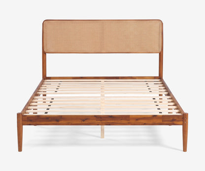 Rattan Woven Bed Frame, view 3