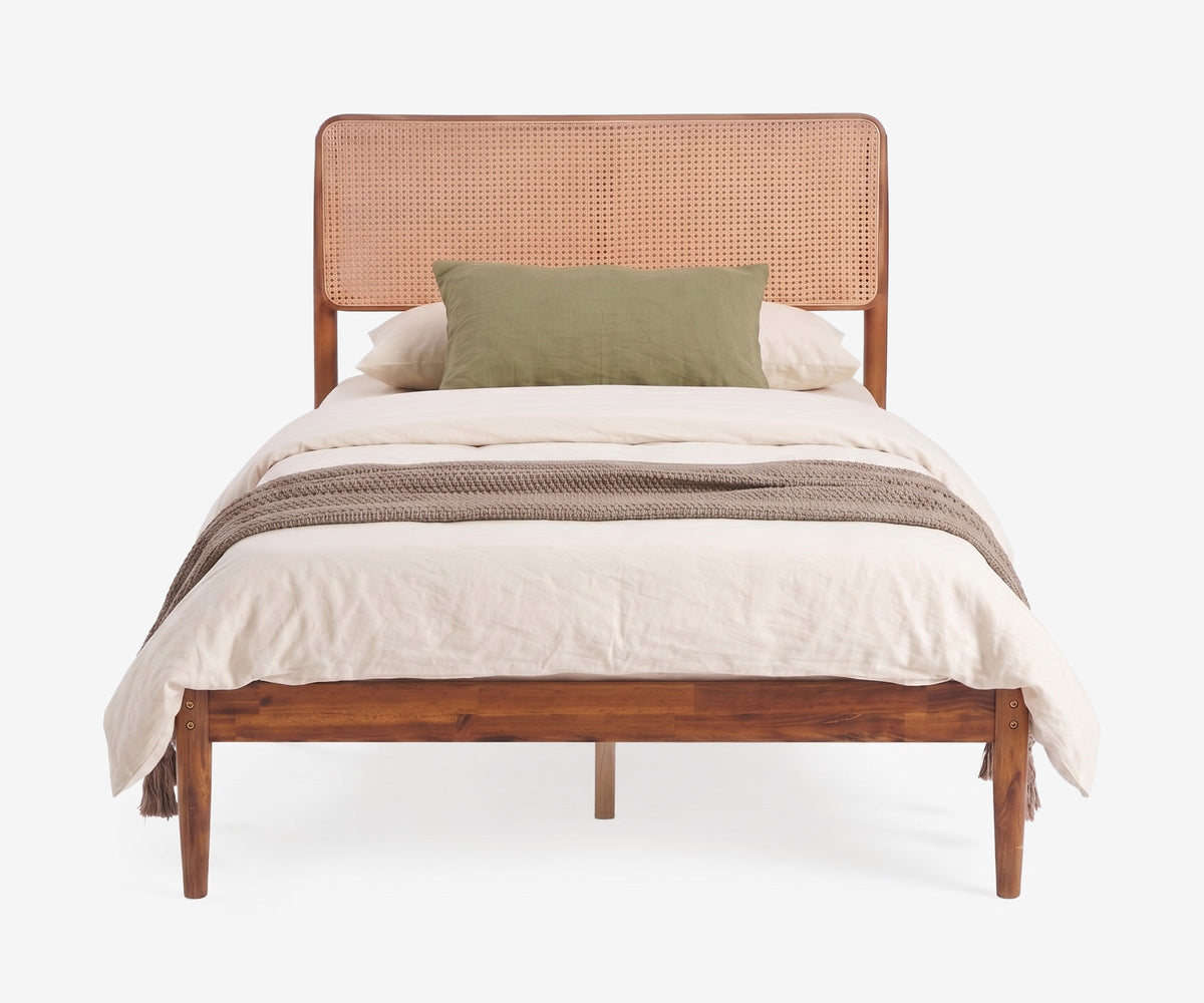 Rattan Woven Bed Frame, view 6