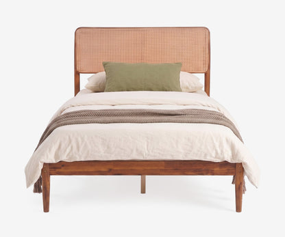 Rattan Woven Bed Frame, view 6