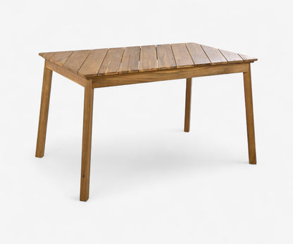 Rayas Acacia Wood Patio Dining Set, view 5
