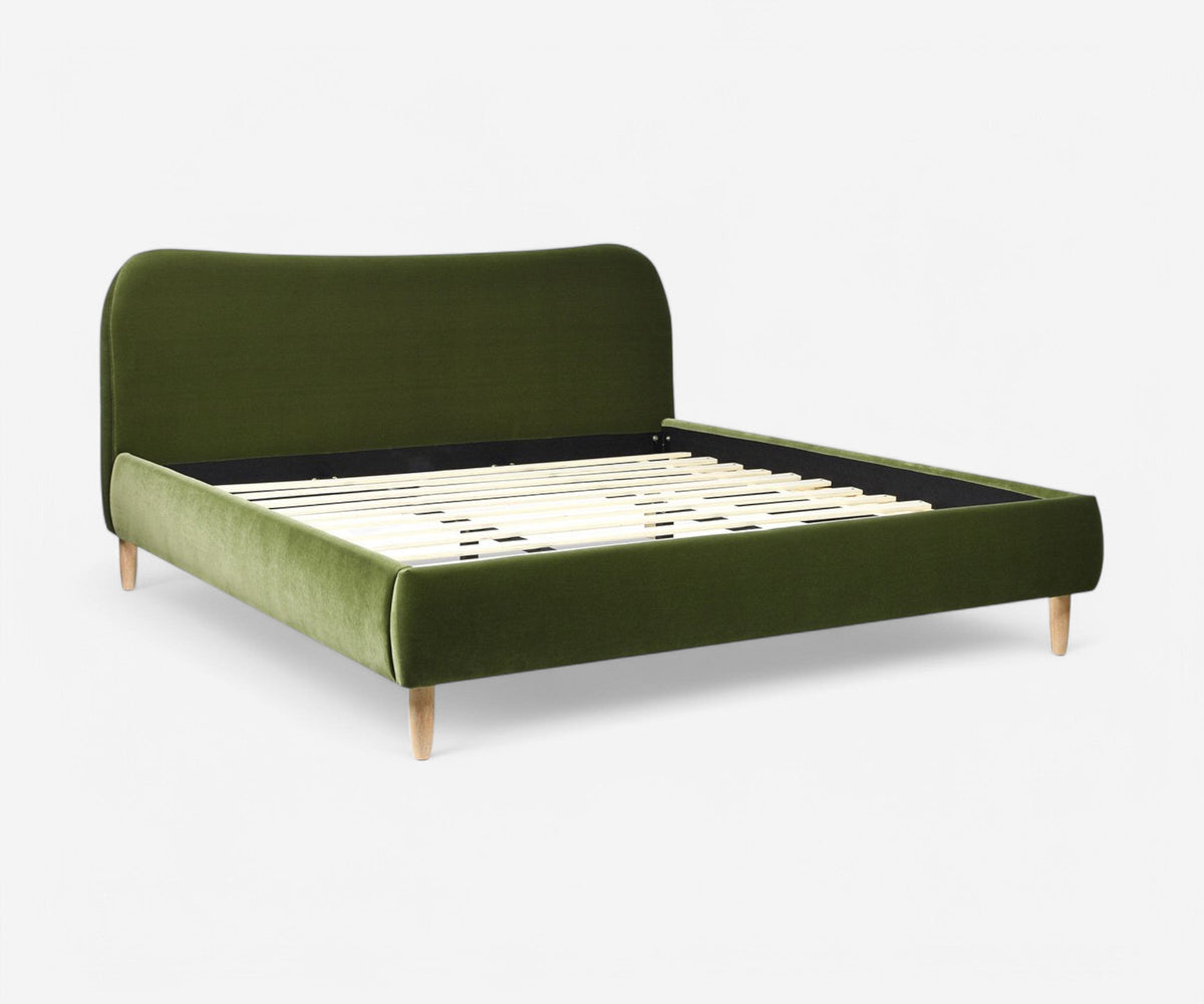 Arc Upholstered Bed Frame, view 2