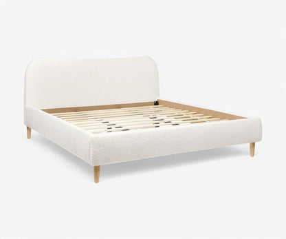 Arc Upholstered Bed Frame, view 6